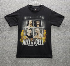 Vintage 2009 WWE Hell in a Cell PPV T-Shirt Size Small S Wrestling CM Punk Under