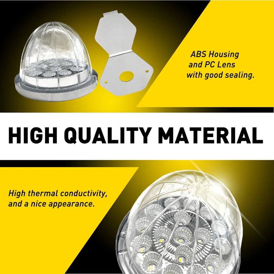 Marcador de melancia LED branco Rew luz de folga de seta 12-24V - Imagem 4 de 4