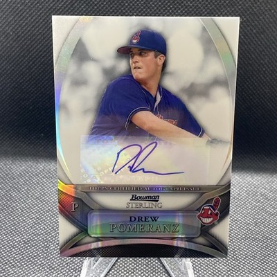 2010 Bowman Sterling Drew Pomeranz Autograph Refractor /199 Auto,