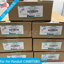 200 Cat6 MiniCom UTP RJ45 Network Jack Module Blue For Panduit CJ688TGBU Giga TX