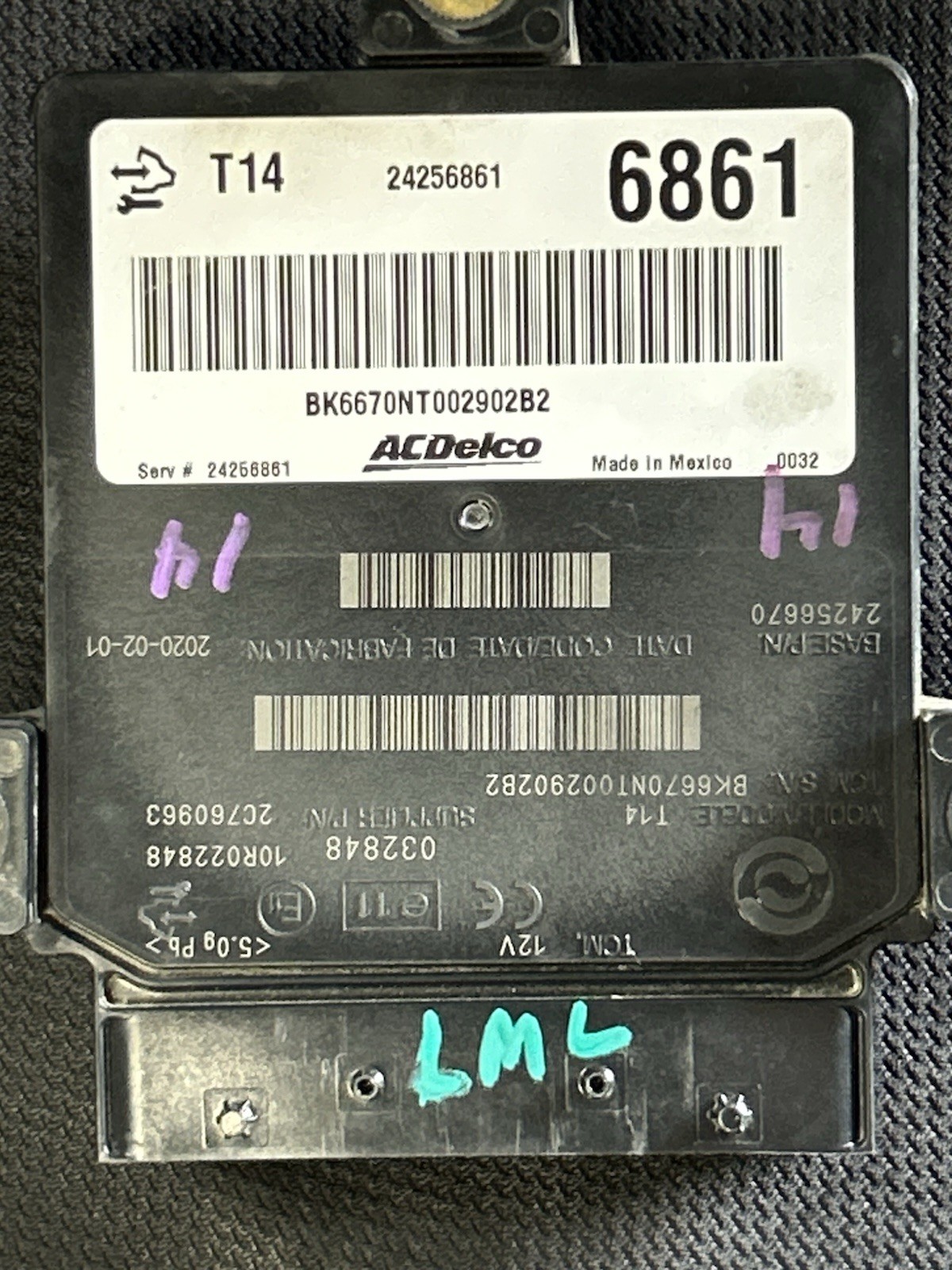 ✅✅Duramax Allison TCM T14 A50 Chevy Silverado GMC Sierra 2500HD 3500HD TCM