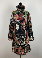 DESIGUAL women's trench coat jacket Size 46