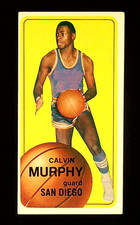 1970-71 Topps #137 Calvin Murphy (RC, HOF) VG/VG-EX Basketball Card