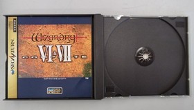 Data East Wizardry 6 & 7 Complete Sega Saturn Soft
