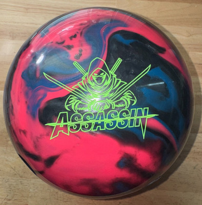 SWAG Assassin Pearl Bowling Ball 14LB Used 6 Games