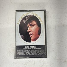 Elvis Presley A Legendary Performer Vol 2 Cassette Tape 1976