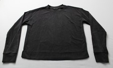 Athleta Women's Seasoft Crew Neck Relaxed Fit Sweatshirt LB3 Black Size XS