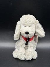 Vintage Coca Cola Plush Poodle Dog Stuffed Animal w/ Coke Bottle Tags 8  Toy