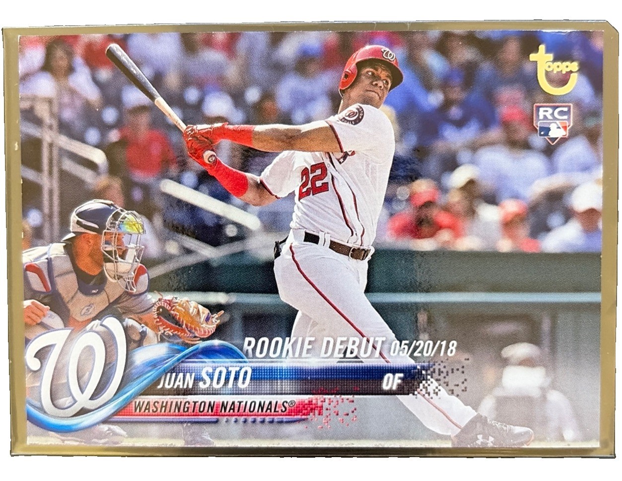 2018 Topps Update Series - Rookie Debut Juan Soto #US104 Vintage Stock /99 (RC)