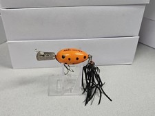 Vintage Fred Arbogast 1/4oz ARBO-GASTER...Orange/Black Dots...Tougher Color!!!