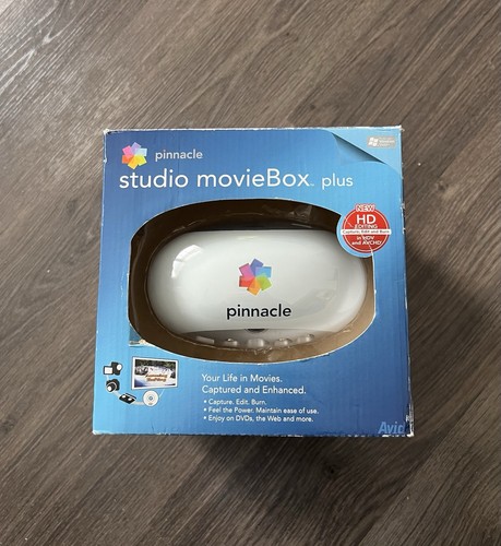 Pinnacle Studio MovieBox Plus Video HD Editing System - In Original Box -