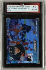 2024-25 Upper Deck Extended Series - Matvei Michkov #UD3-8 KSA 10