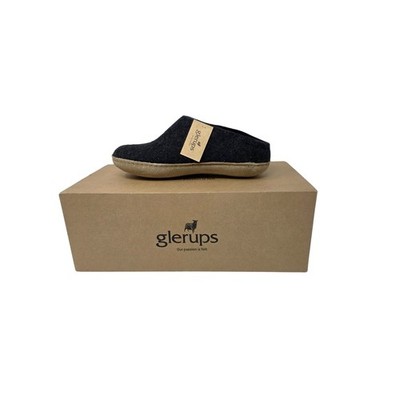 Glerups Unisex Slip-ons with Leather Sole