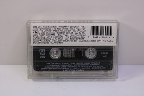 Various Artists Happy Holidays Cassette Tape Rosemary Clooney Johnny Mathis - Picture 2 of 4