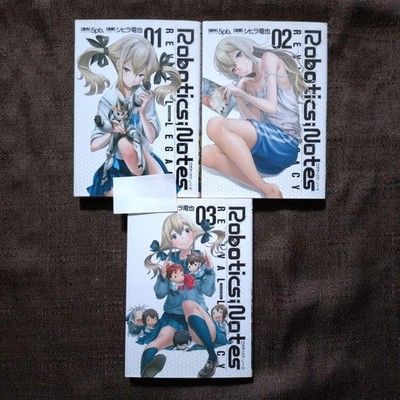 ROBOTICS;NOTES Revival Legacy Vol. 1 ~ 3 Set komplette Manga Comics japanisch...