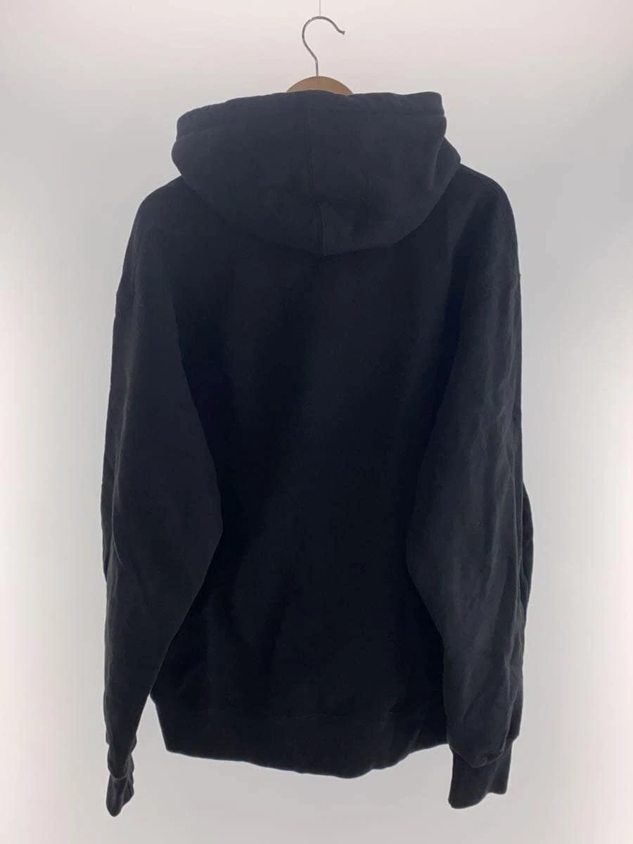Felpa Supreme con cappuccio XL cotone nero usata
