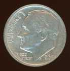 1964 P Roosevelt Silver Dime Circulated Dime KM #195 0.900 Silver 0.0723 oz. ASW