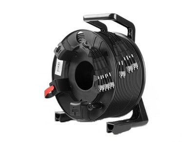 1000ft(305meters) Outdoor Armored Singlemode ST-ST 6 Strands with Fiber Reel