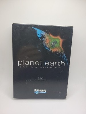 Discovery Channel DVD Planet Earth Narrated By Sigourney Weaver, 5-Disc Set