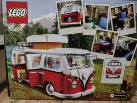 LEGO CREATOR: Volkswagen T1 Camper Van (10220) RETIRED - Used - 100% Complete