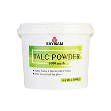 bayisam 2.2LBS Super Purity Talcum 35 Ounce Pack of 1 , White