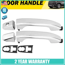 For 2014-2022 Chevy Silverado?Front & Left Rear Exterior Door Handle AUXITO Part