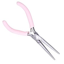 4.5 Inch Needle Nose Pliers - Small Jewelry Pliers with Comfort Grip Handles