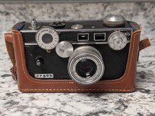 Argus C3 The Brick 35mm Rangefinder Camera Cintar 50mm f/3.5 Lens W/ Case