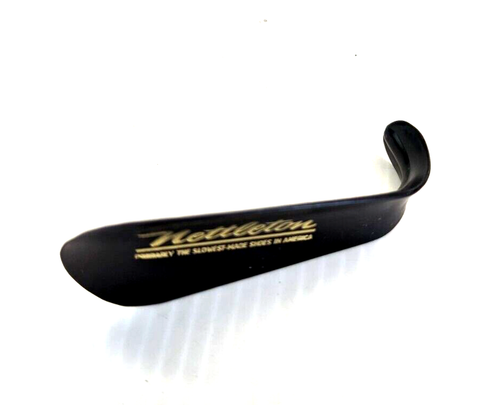 Vintage Nettleton Shoe Horn Slowest Made Shoe in America 3.5" Classic Plastic - Picture 2 of 5