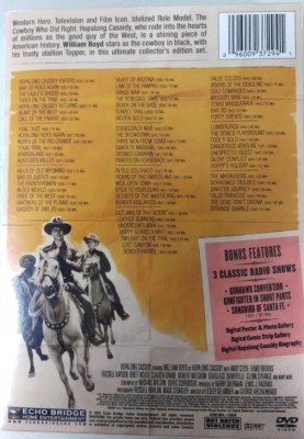 Hopalong Cassidy William Boyd Ultimate Collector's DVD Set 66-Film