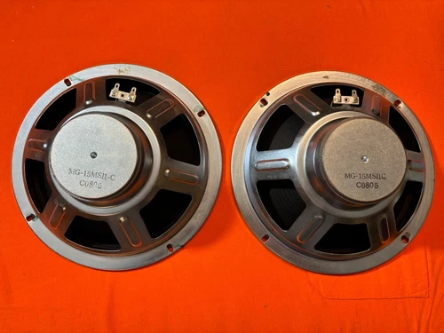 Speaker PAIR 10” 25 W 16 Ohms MARSHALL MG15MSII Mini-stack Guitar Amplifier Amp 