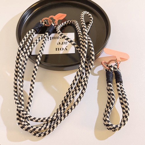 Stylish Nylon Phone Lanyard Universal Phone Accessories Keychain Phone Strap Wa - 第 4/20 張圖片