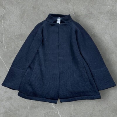 Y's Yohji Yamamoto Jacket Cardigan Wool Knit Black 3 size Y's Yohji Yamamoto Jacket Cardigan Wool Knit Black 3 size