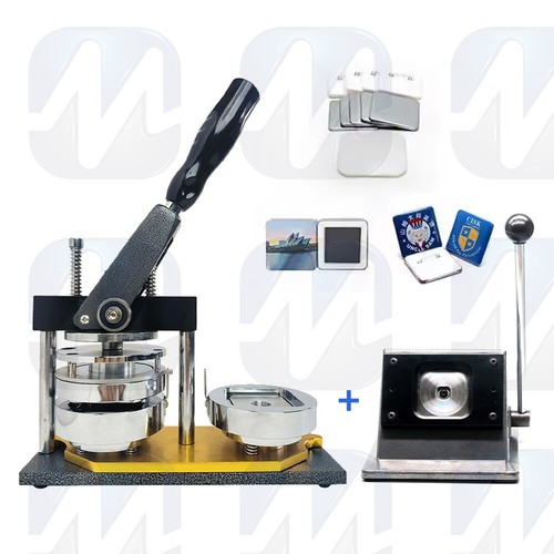 High-quality 50mm 2inch Square Magnet Making Machine for DIY Decoration - Picture 6 of 19