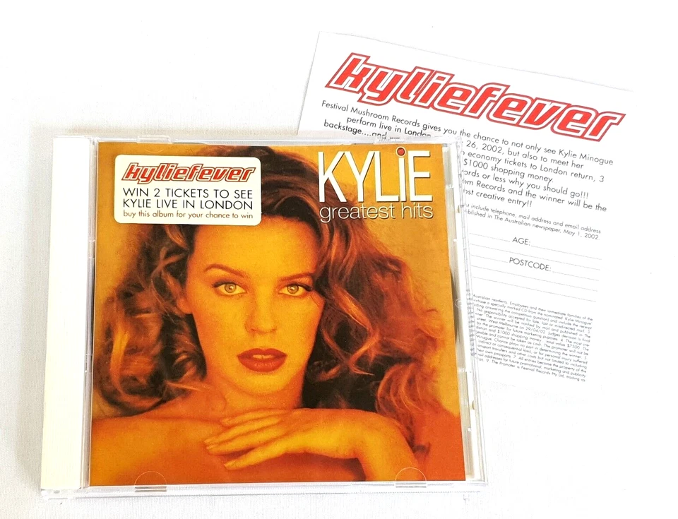 CD Kylie Minogue-Kylie Greatest Hits 1998 Kylie Fever Competition MUSH32217.2 Foto 2 de 2