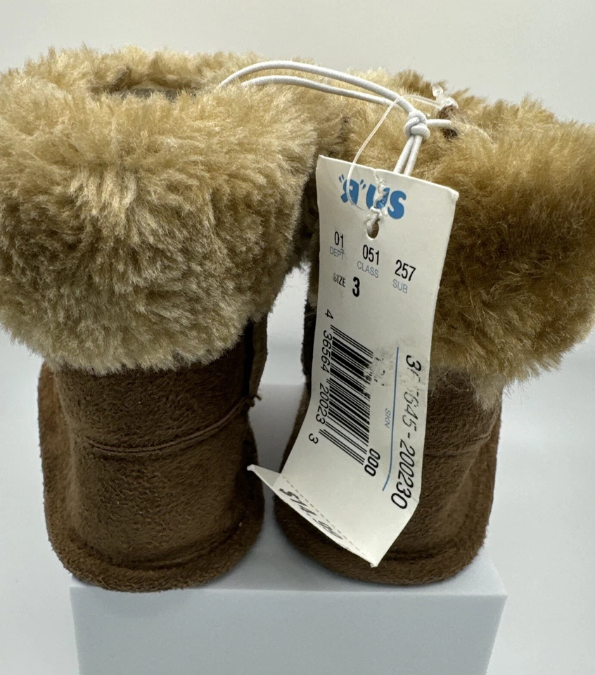 Koala Baby KoalaBaby New Little Girls Infant Fall Winter Boots Size 3 0-24 Month - Image 4 of 4