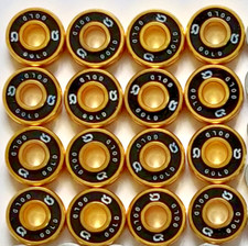 💥16 STÜCK INLINE Kugellager Bearings IQON DECODE GOLD ILQ ABEC 9 608 RZ💥