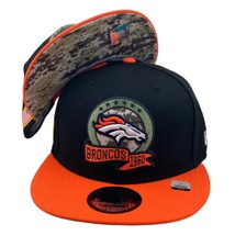 Denver Broncos 2022 Salute to Service New Era 9 fifty NFL Snapback hat cap Black