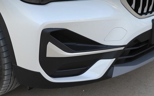 ABS Chrome Outer Front Fog Light Lamp Strip Trim Fit For BMW X1 F48 2020-2021 - Picture 11 of 12