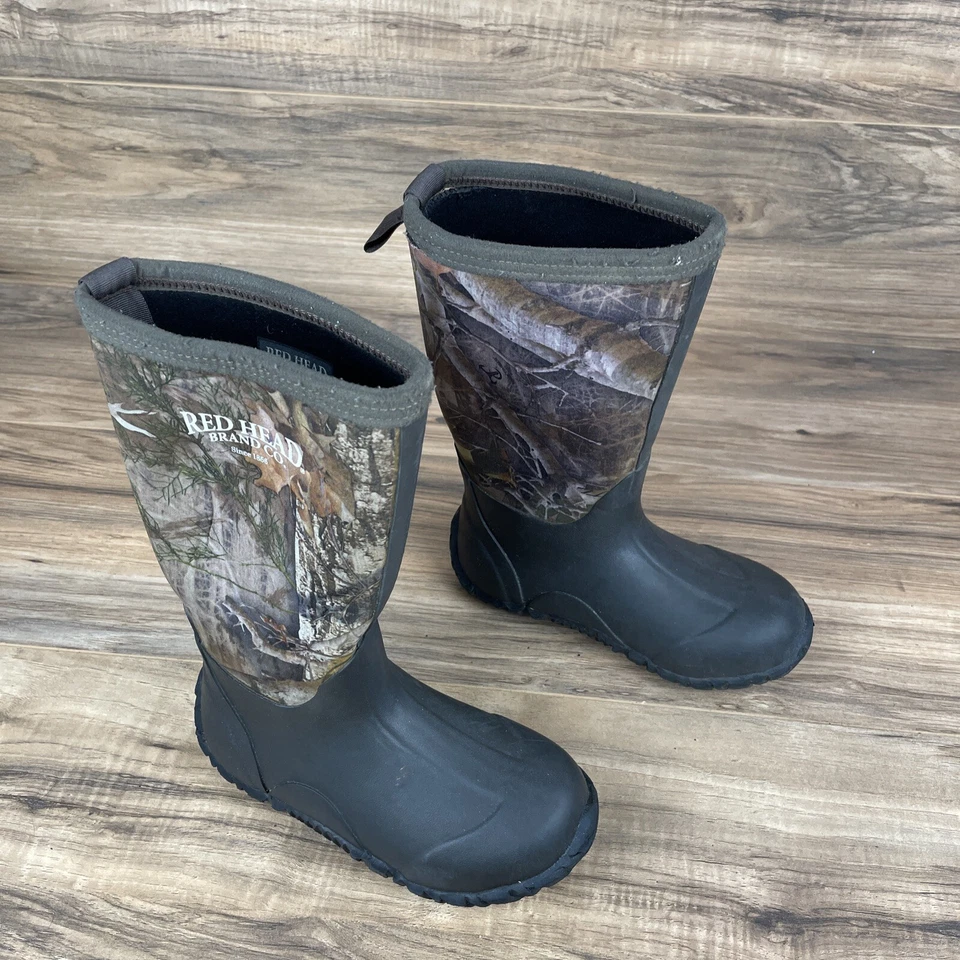 Red Head Brand Co. Botas camufladas de neopreno 522B008 para niño - talla 13 Foto 2 de 4