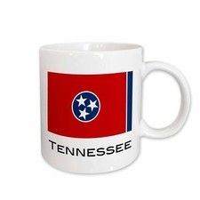 3dRose Tennessee State Flag Mug
