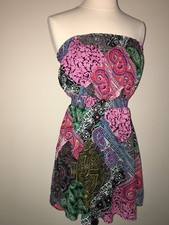 Forever 21 sleeveless paisley dress