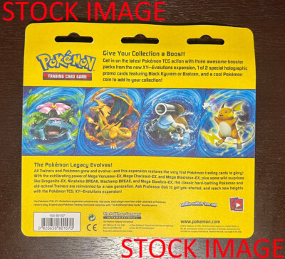 ポケットモンスターセット POKEMON XY EVOLUTIONS Braixen Factory Sealed 3-PACK BOOSTER