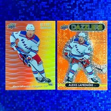2023 Allure Alexis Lafrenier Color Flow Orange-Yellow CF-10 2021 Dazzlers DZ-82