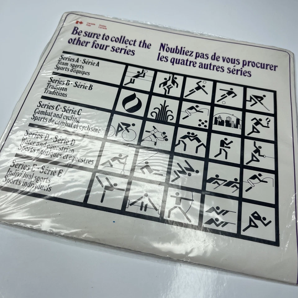 E Olympic 76 Souvenir 5 Cancellations FDC International Canada Series B - Image 4 of 4