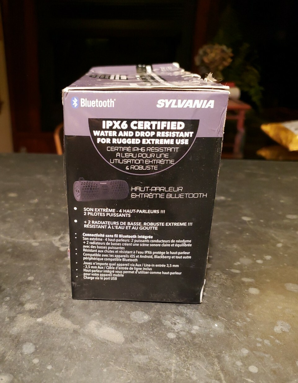 sylvania bluetooth speaker sp353