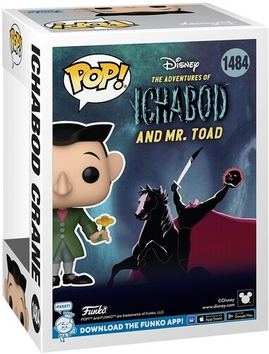 ¡NUEVO FUNKO POP! Disney's Legend of Sleepy Hollow - Grúa Ichabod #1484 ~ ENVÍO GRATUITO - Imagen 3 de 3