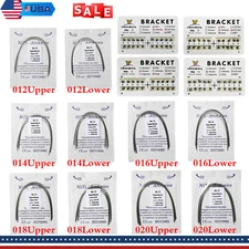 Dental Orthodontics Brackets Braces /Supper Elastic Niti Round Arch Wires