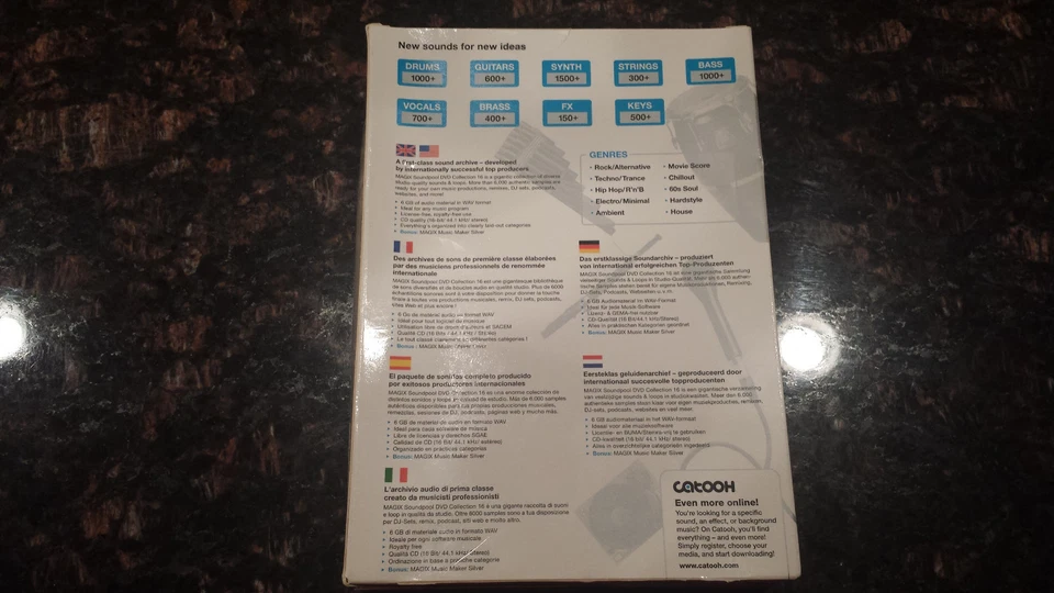 Magix Soundpool DVD Collection 16 Royalty-Free Windows Vista / XP / 7 NIB - Image 2 of 4