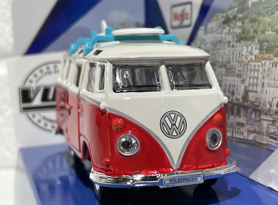 VW Camper Van Splitty Surf Escala Modelo Juguete Niños Niños Mamás Papás Regalo de Cumpleaños Foto 3 de 4